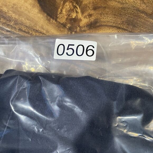 Womens Lee Mid Rise Regular Fit Tapered Leg Navy Blue Chino Pants Size 28x25 - Picture 7 of 7